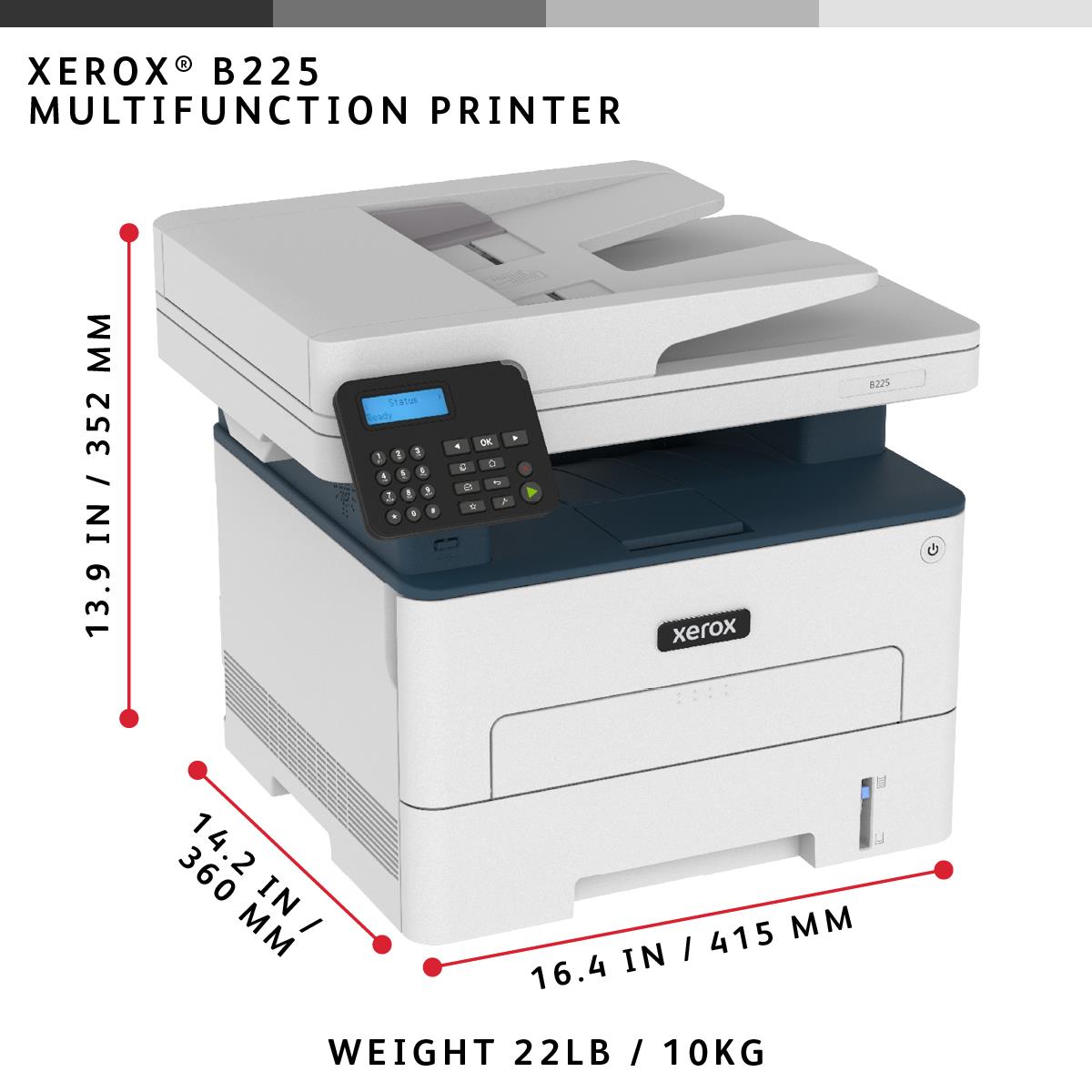 XEROX B225 A4 34PPM WIRELESS thumbnail