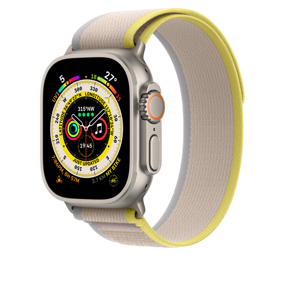 *^APPLE WATCH 49 YELLOW/BEIGE TL M/L thumbnail
