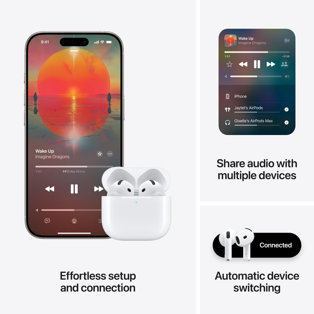 AIRPODS 4 WITH ACTIVE NOISE CANCELLATION-MXP93ZM/A thumbnail