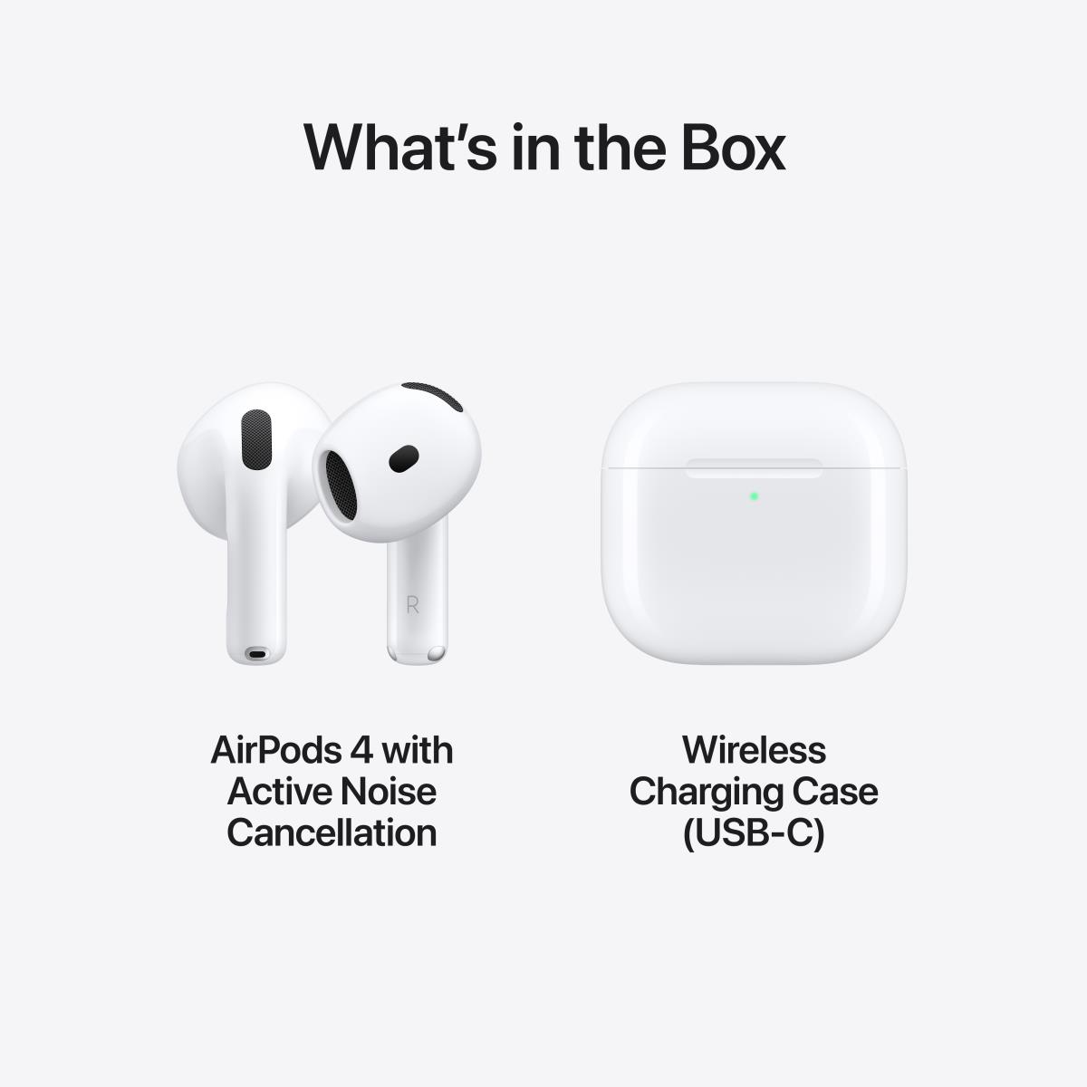 AIRPODS 4 WITH ACTIVE NOISE CANCELLATION-MXP93ZM/A thumbnail