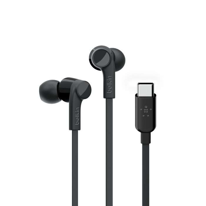 USB-C IN-EAR HEADPHONE BLACK thumbnail