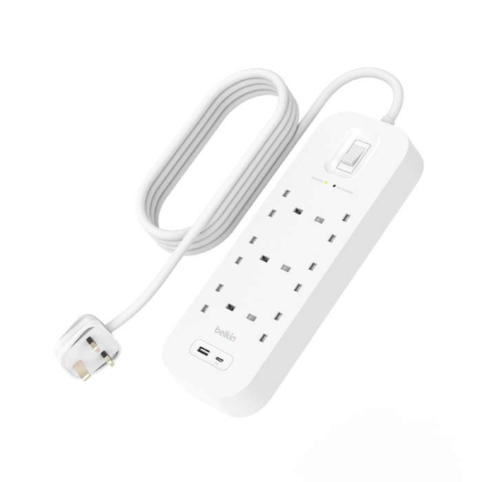 SURGE PROTECTION WITH USB C 6 OUTLET thumbnail