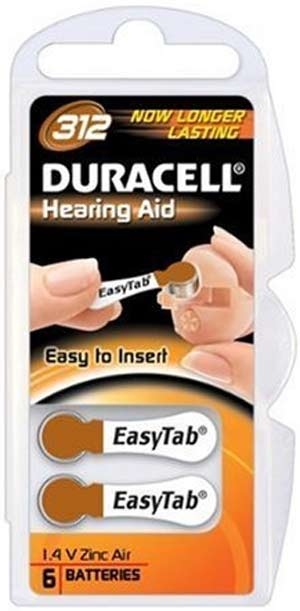 1.4V Hearing Aid Cell (6 Pack) thumbnail