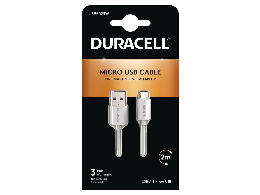 USB-A to Micro USB Cable 2m thumbnail