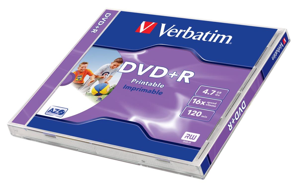 EU Product - 43507 (DVD+R Wide Inkjet Printable Jewelbox) thumbnail
