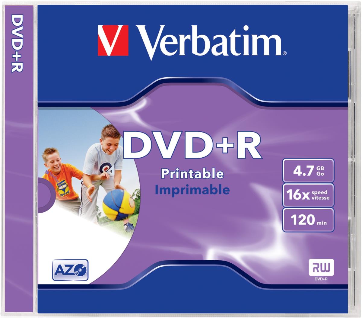 EU Product - 43507 (DVD+R Wide Inkjet Printable Jewelbox) thumbnail