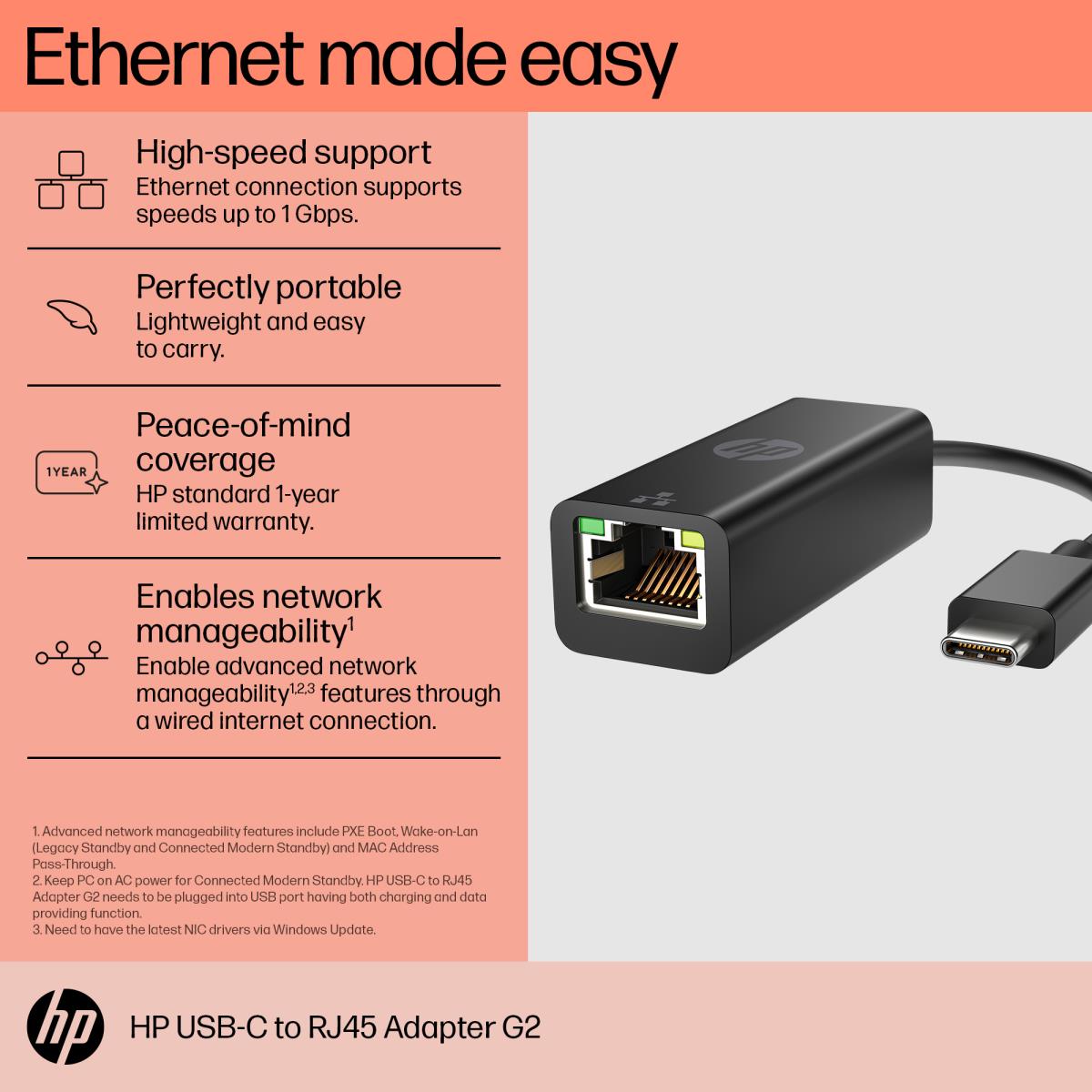EU Product - USB-C to RJ45 Adapter G2 - Netzwerkadapter thumbnail