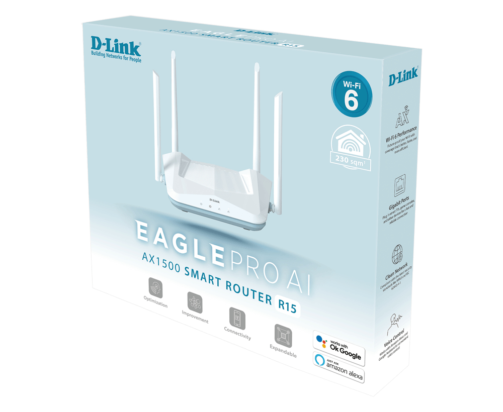 EU Product - R15 Eagle Pro AI AX1500 Smart Router - Router - WLAN thumbnail