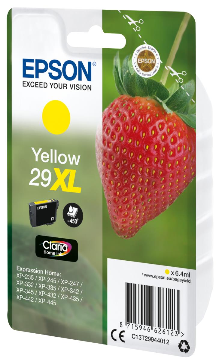 29XL YELLOW INKSTRAWBERRY 1 x 6.4 ML thumbnail
