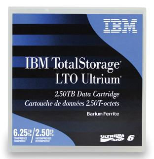 EU Product - TotalStorage - LTO Ultrium 6 - LTO/Ultrium - 2,500 GB thumbnail