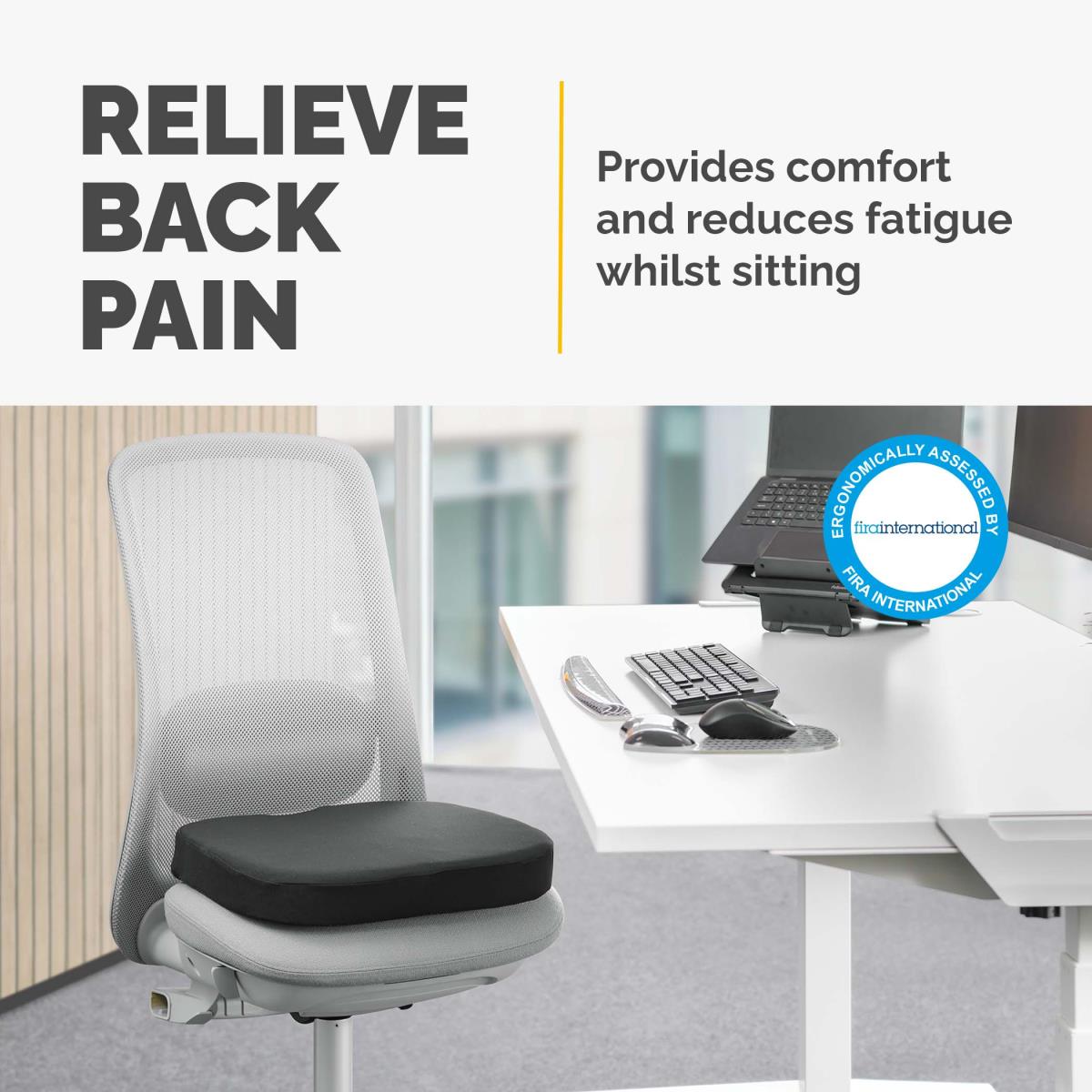 Breyta Comfort Seat Cushion with Coccyx Cut Out thumbnail