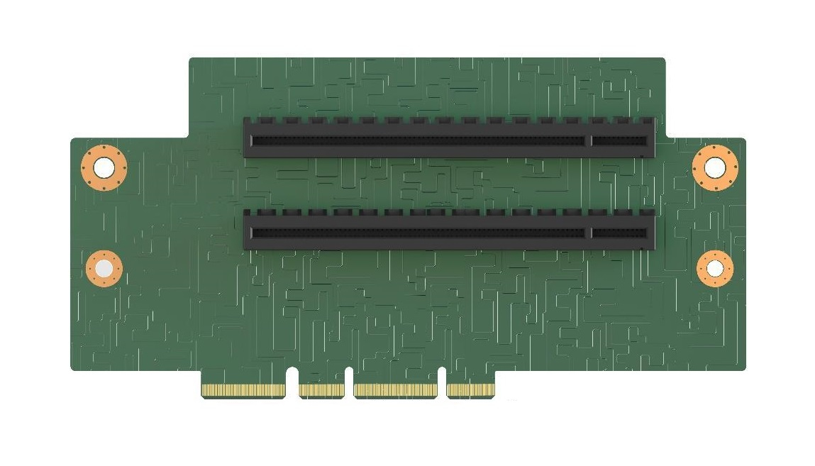 EU Product - Riser Karte f�r 2HE M50CYP Systeme Slot#3, 2x PCIe thumbnail