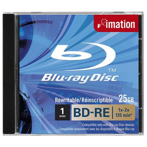 BLURAY RECORDABLE 25gbBD-RE SL 1PK JEWEL thumbnail