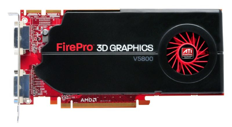 EU Product - ATI FirePro V5800 DVI PCI Express - Graphics card - PCI thumbnail