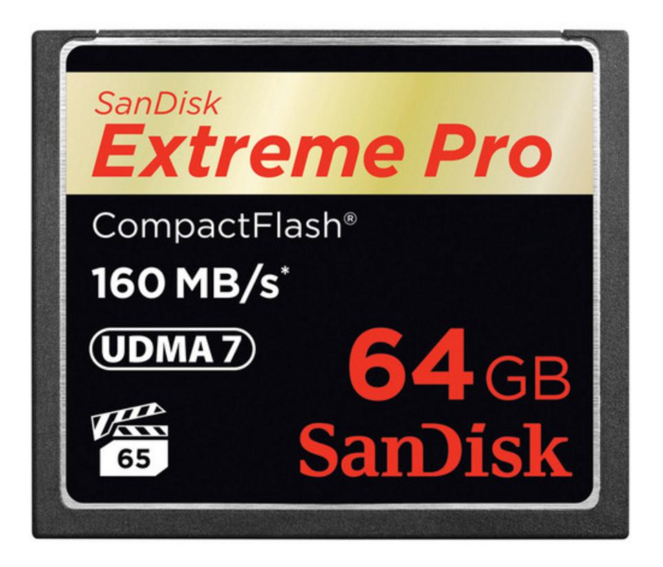 COMPACT FLASH CARD 64GB thumbnail