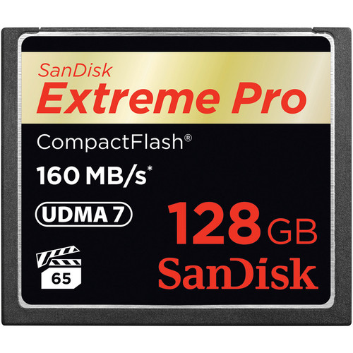 EXTREME PRO CF 128GB160MB/S VPG 65 UDMA 7 thumbnail