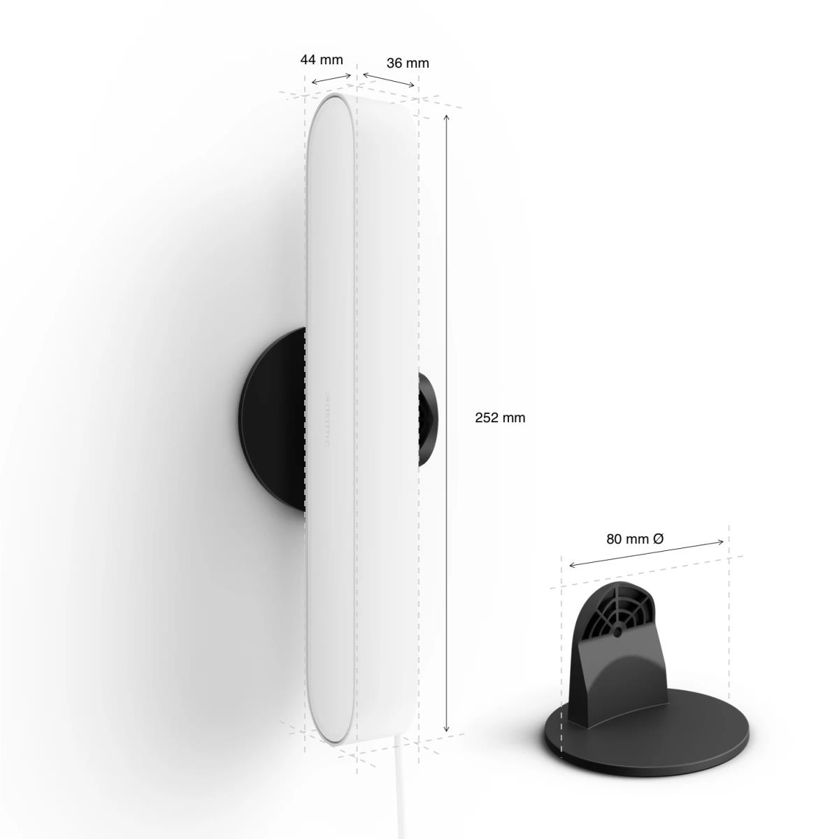 EU Product - White & Color Ambiance Play Lightbar Erweiterung wei thumbnail