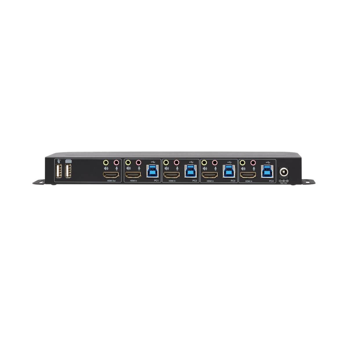 EU Product - 4-Port HDMI/USB KVM Switch - 4K 60 Hz, HDR, HDCP 2.2 thumbnail