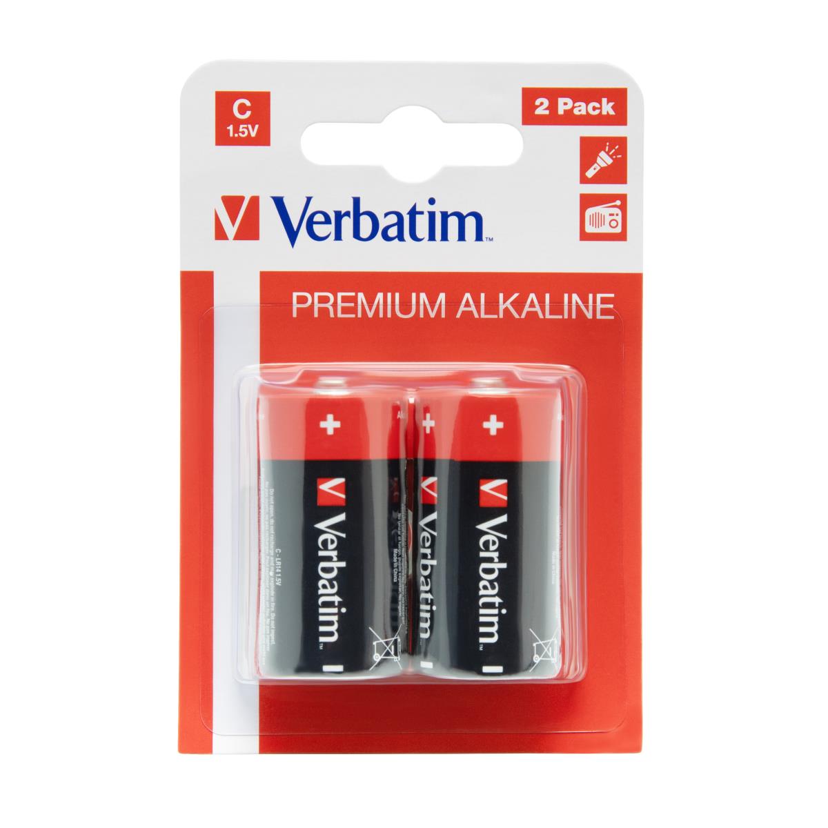 C Battery Alkaline 2 Pack thumbnail