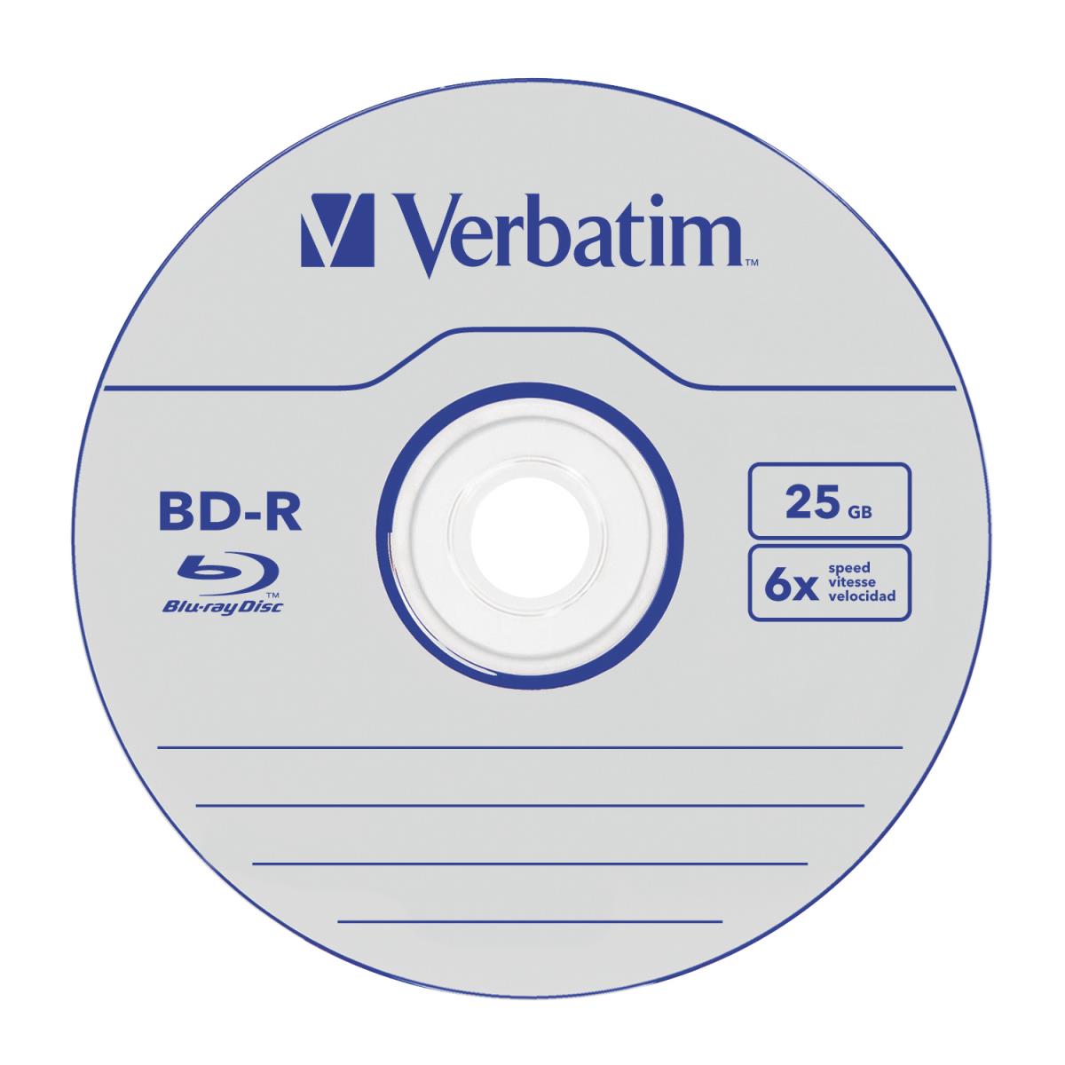 BD-R DATALIFE 25GB 6X WHITE BLUE SURFACE 25 PK SPIN thumbnail