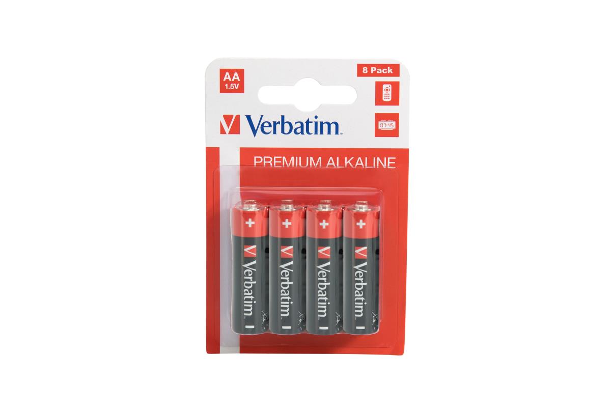 AA Battery Alkaline 8 Pack (Hangcard) thumbnail