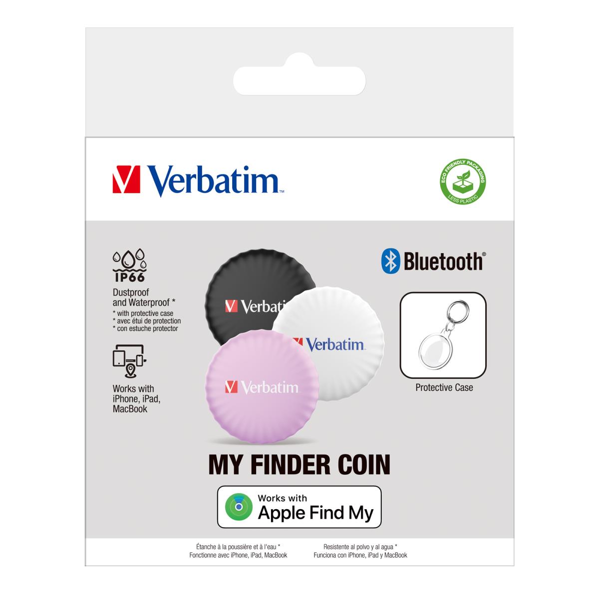 EU Product - MYFC-03BWP My Finder Coin Bluetooth 3 pack B/W/P thumbnail