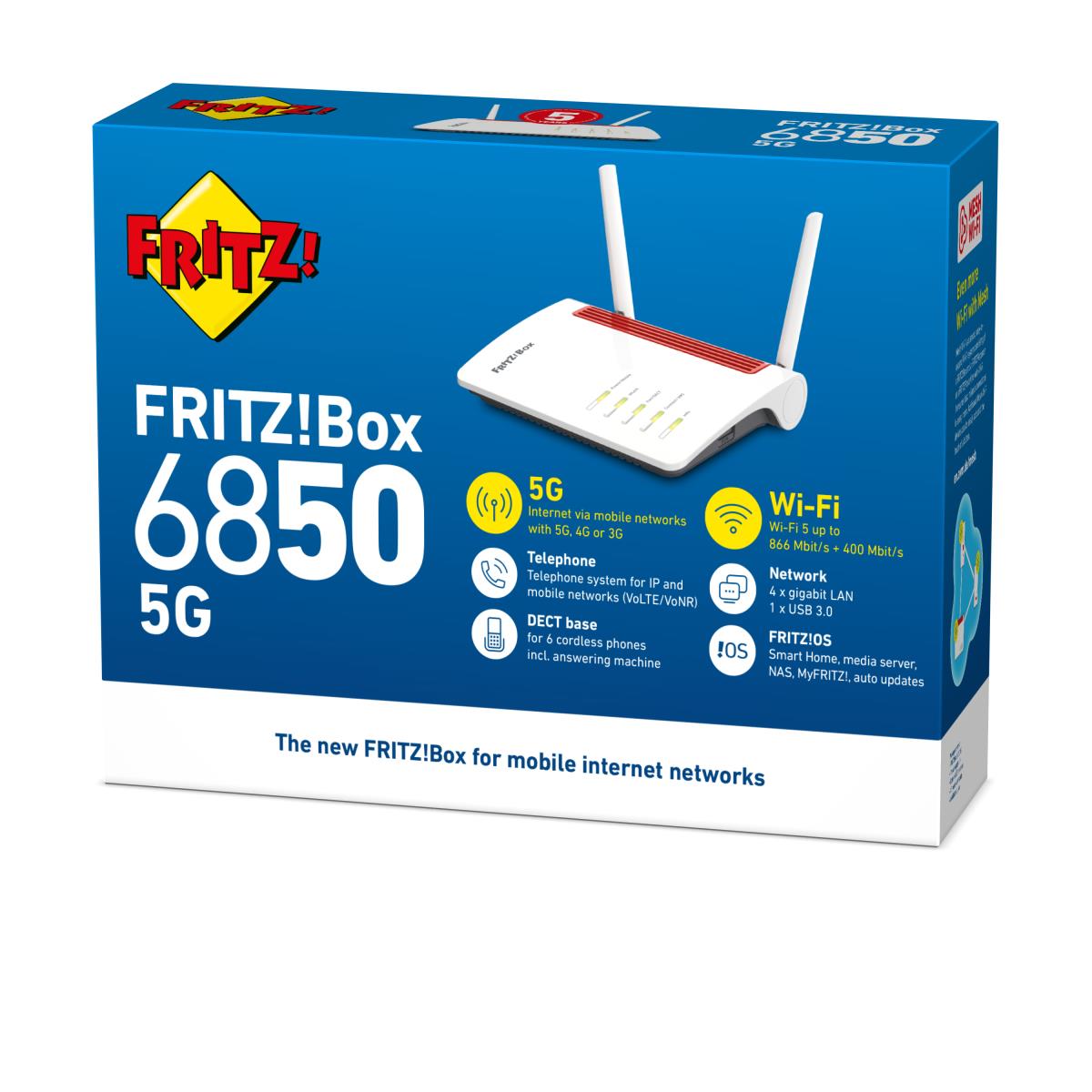 FRITZ! Box 6850 5G Edition International thumbnail