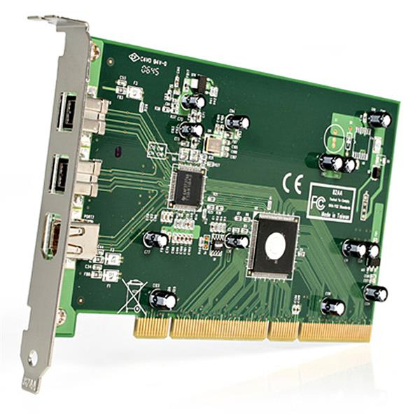 Firewire Card Ieee-1394b 800mbps 3-port PCI thumbnail