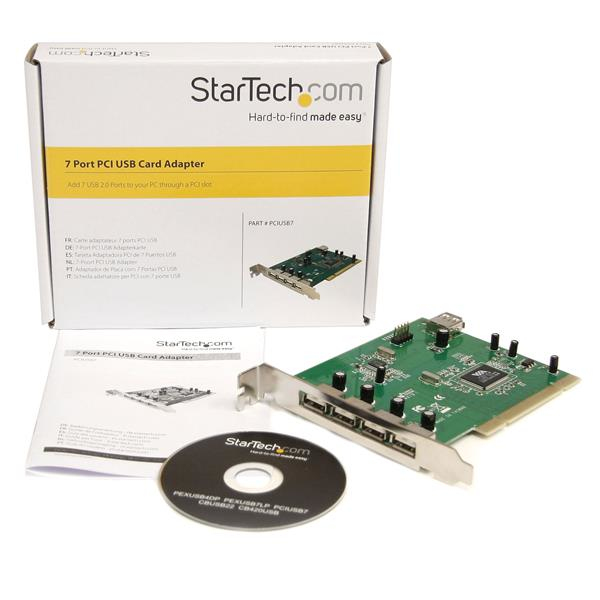 7 PORT PCI USB CARD ADAPTER thumbnail