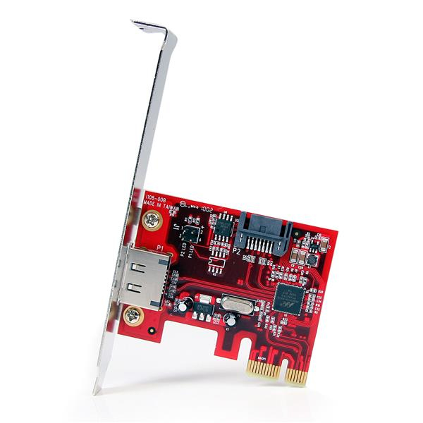 Pci-e SATA Controller Card 1x Esata 1x SATA 6 GBps thumbnail