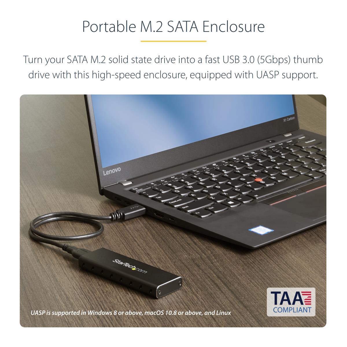 USB 3.0 TO M.2 SATA EXTERNAL thumbnail