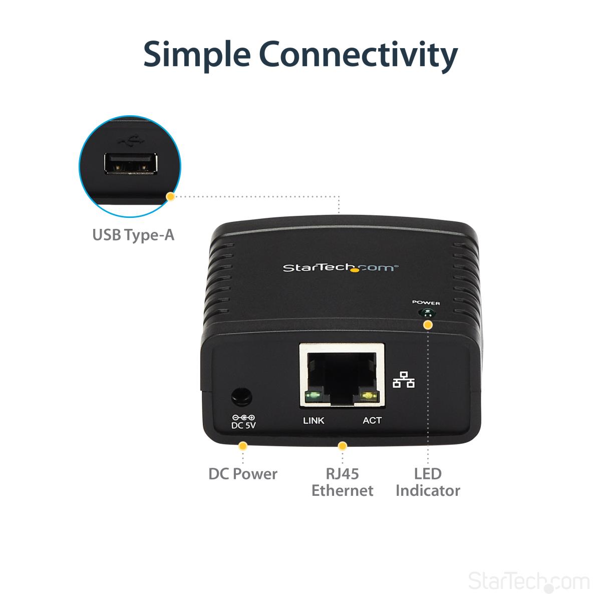USB NETWORK LPR PRINT SERVER thumbnail