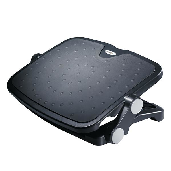 Adjustable Under Desk Foot Rest Large 18x14in Ergonomic Footrest thumbnail