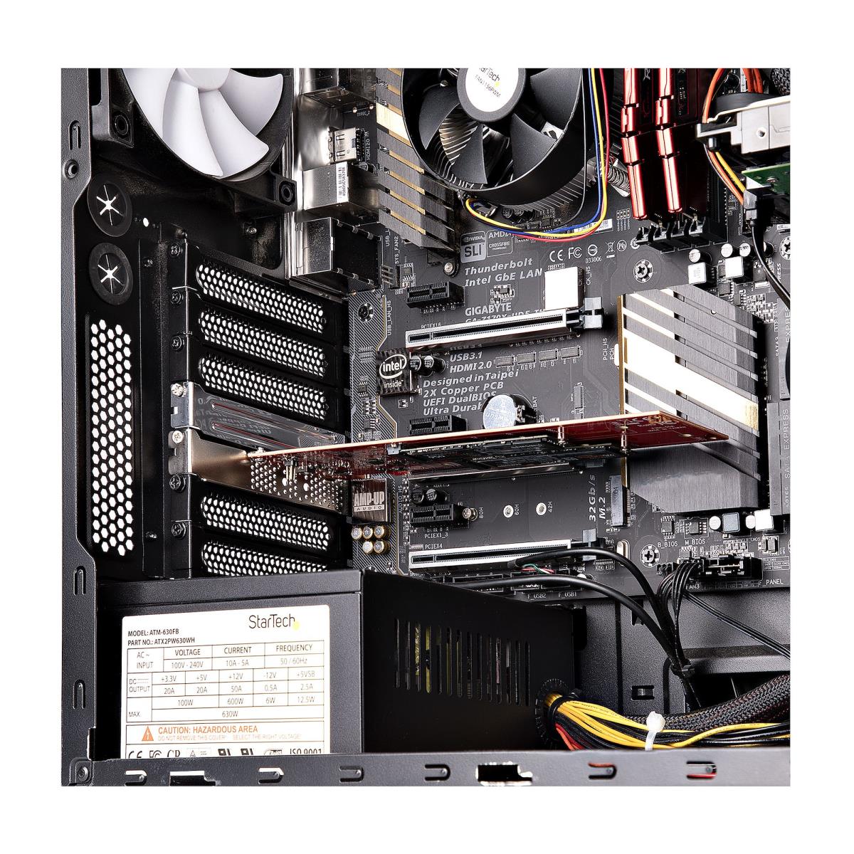 PCIE M.2 ADAPTER - PCIE X8X16 thumbnail