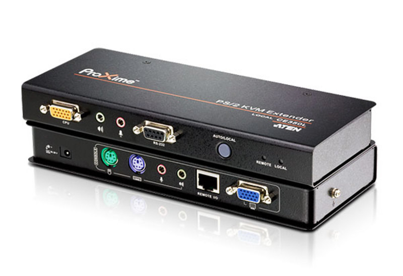 Proxime CE350 - KVM / audio / serial extender - PS/2 - up to 150 m thumbnail
