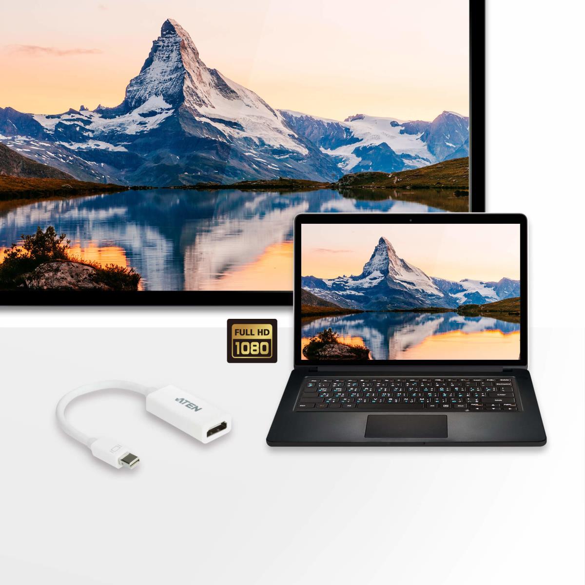 EU Product - Mini DisplayPort To Hdmi Adapter thumbnail
