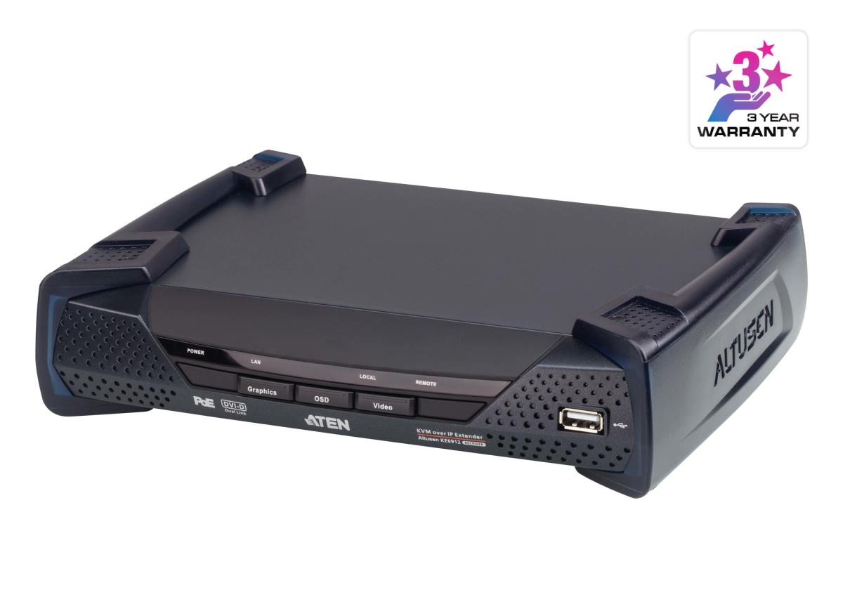 2k DVI-d Dual-link KVM Over Ip Receiver Ke6912r thumbnail