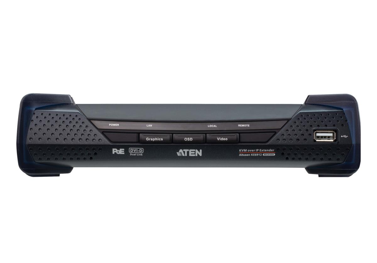2k DVI-d Dual-link KVM Over Ip Receiver Ke6912r thumbnail