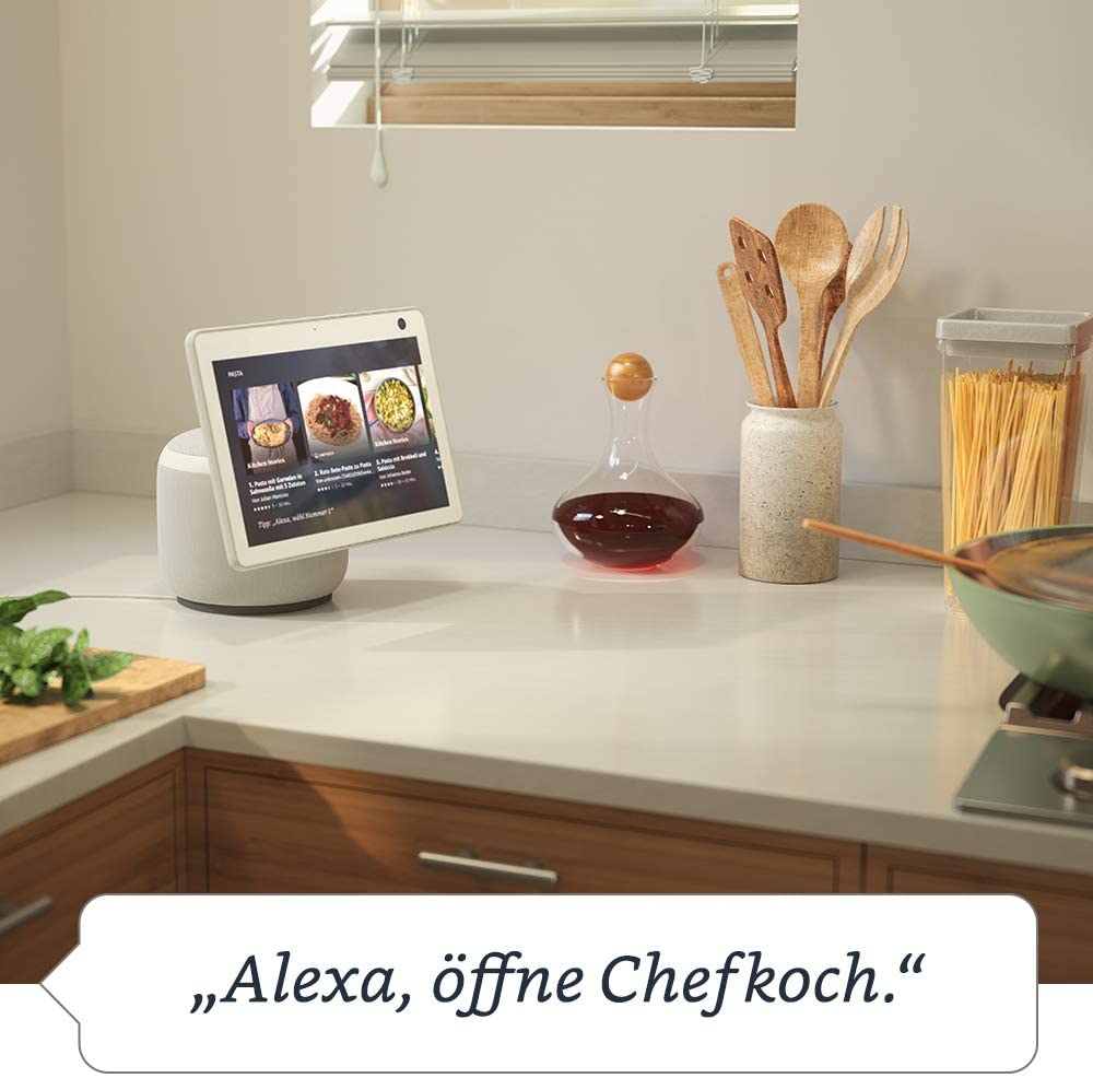 EU Product - Echo Show 10 White Smart Home Hub With Screen thumbnail