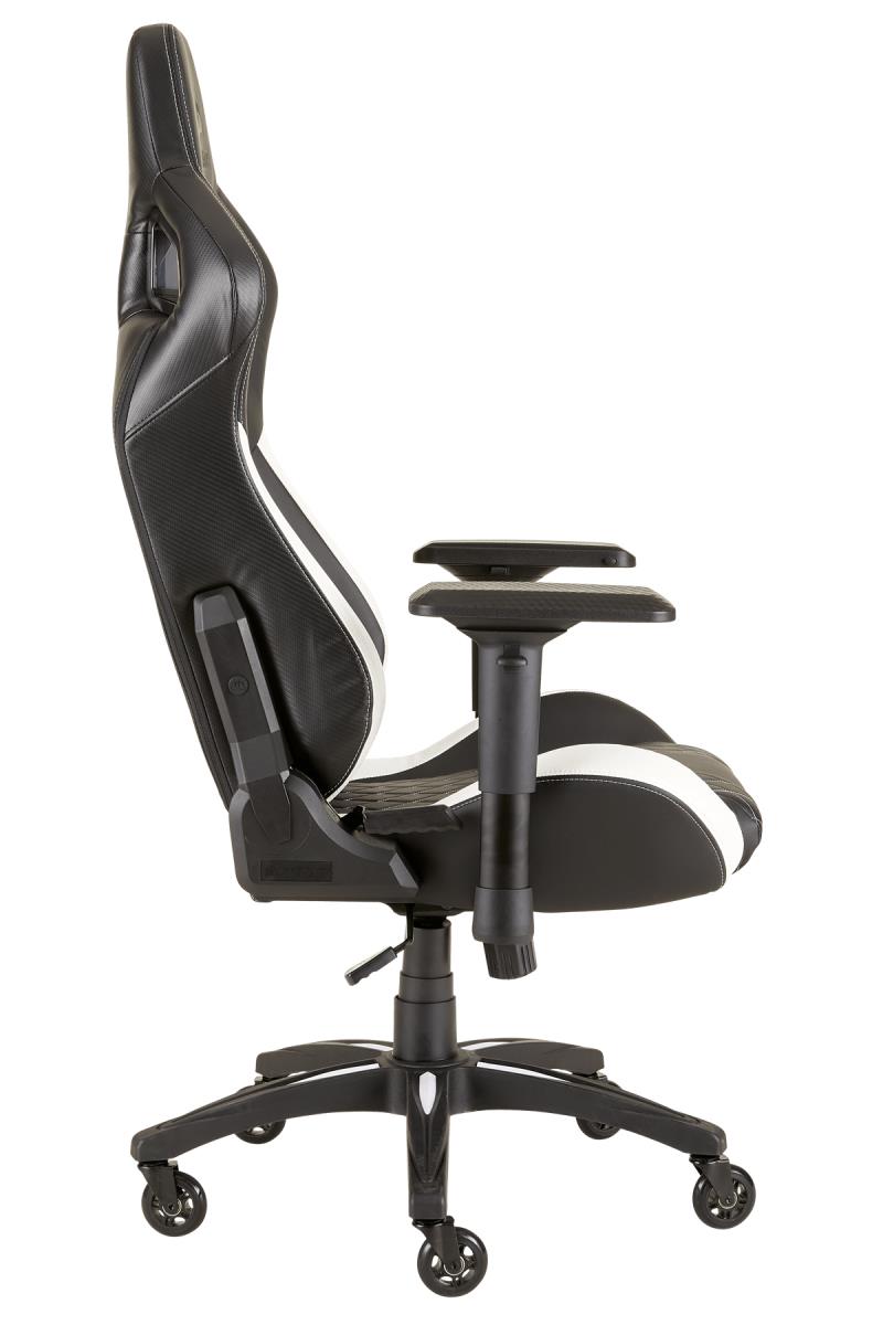 Corsair T1 Race PC gaming chair Black, White thumbnail