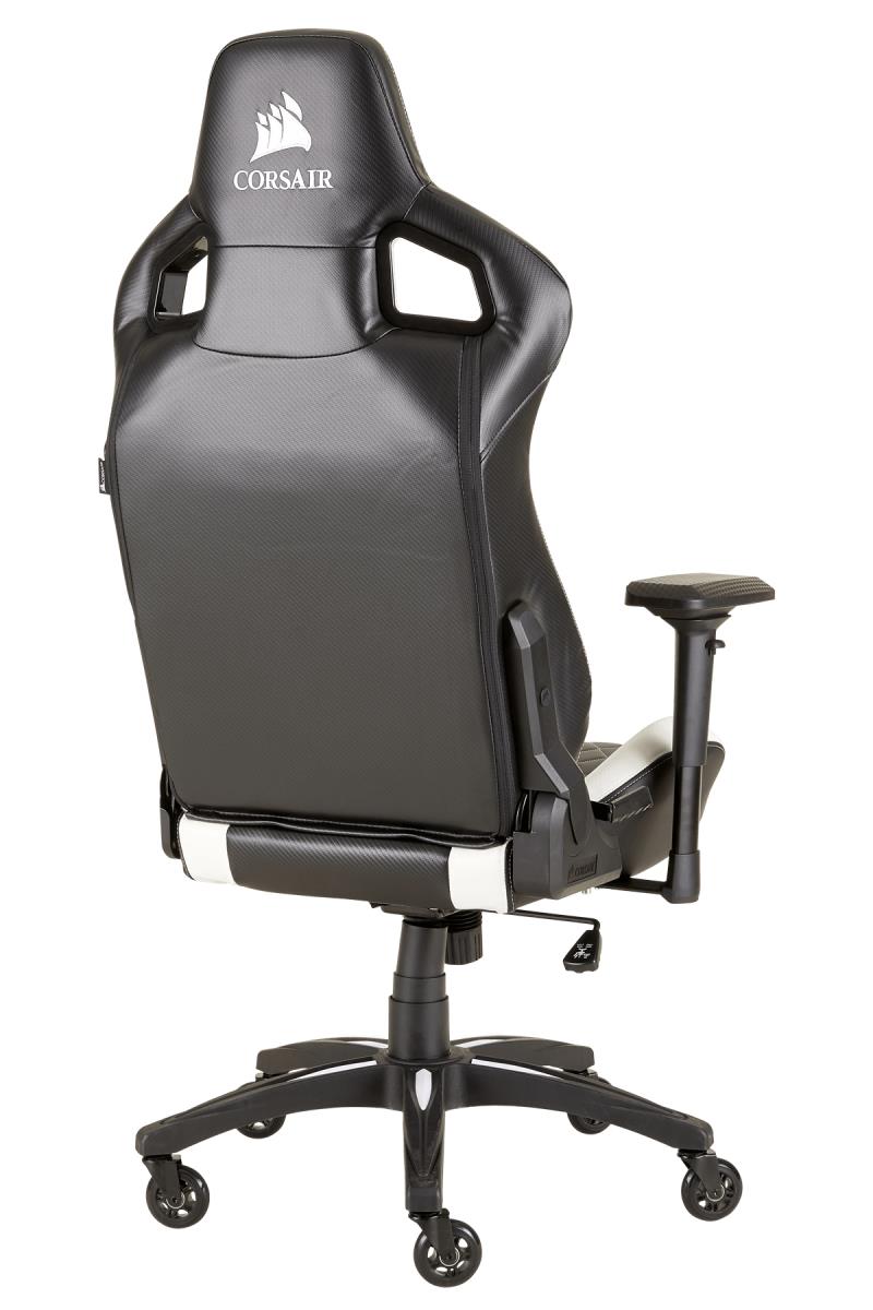 Corsair T1 Race PC gaming chair Black, White thumbnail