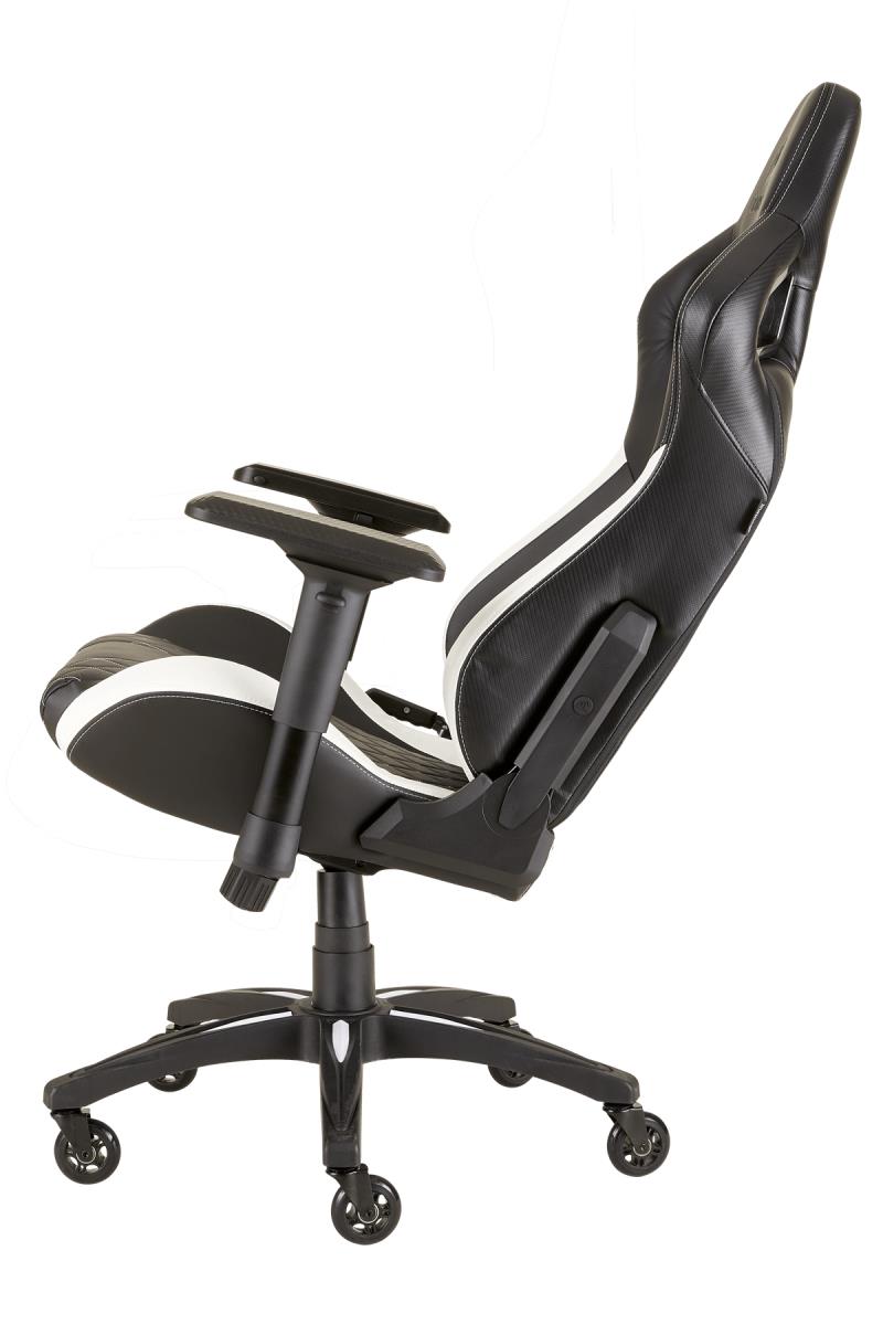 Corsair T1 Race PC gaming chair Black, White thumbnail