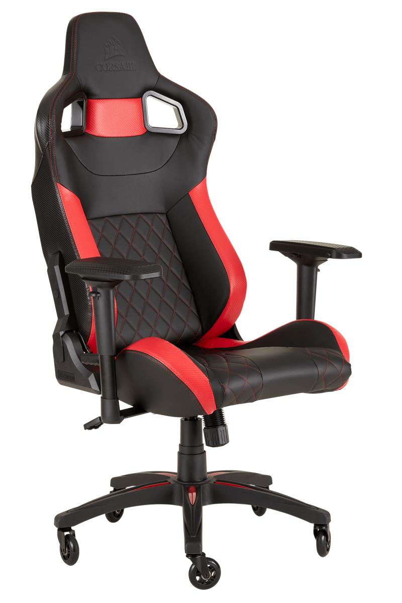 Corsair T1 Race PC gaming chair Black, Red thumbnail