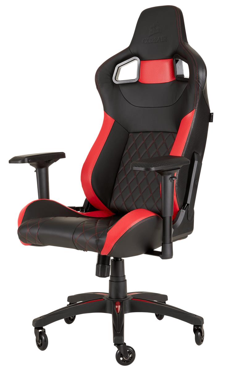Corsair T1 Race PC gaming chair Black, Red thumbnail