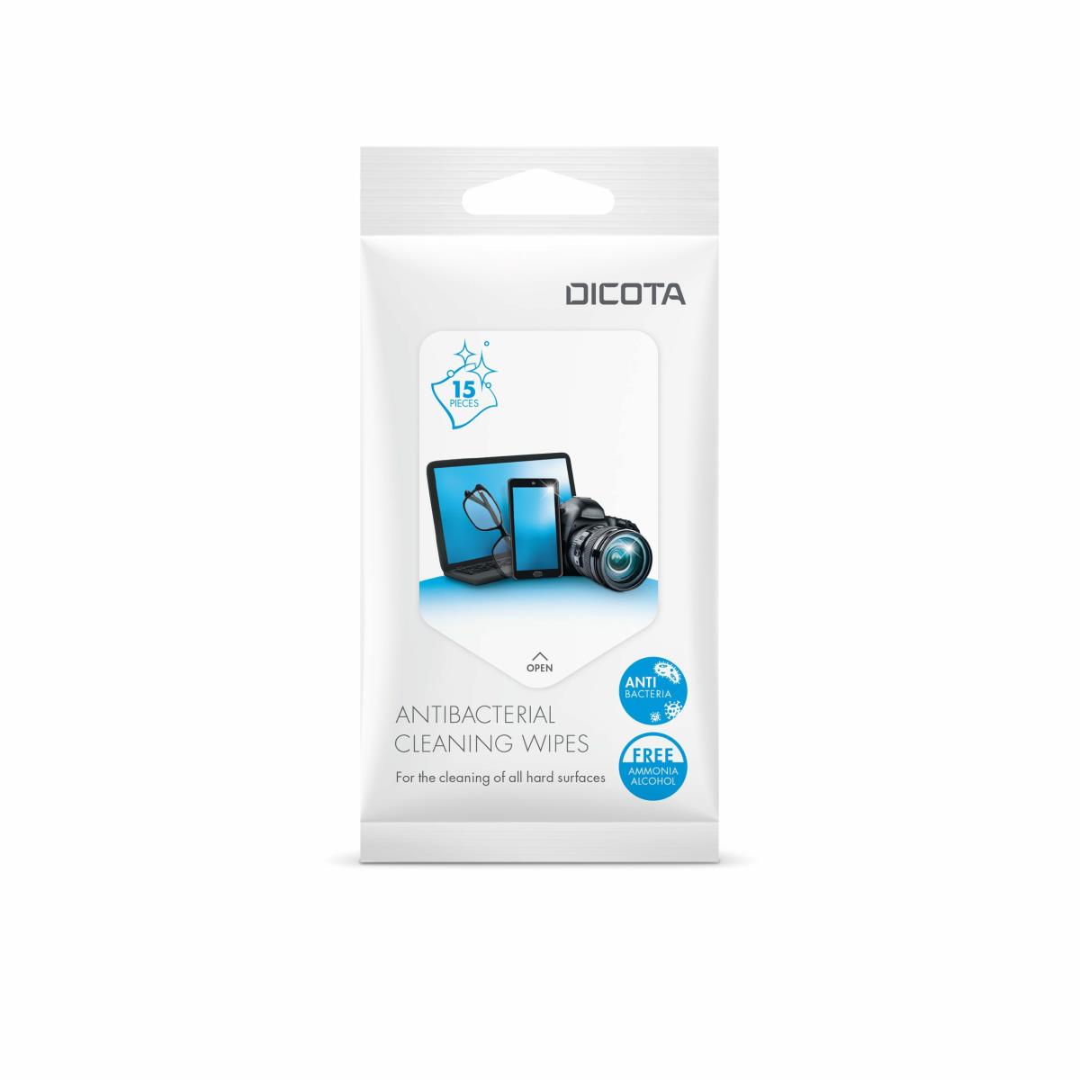 Antibacterial Surface Cleaning Wipes Pack 15 Pieces thumbnail