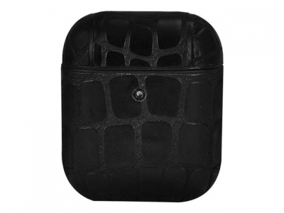 EU Product - AirPods Case AirBox Stone Pattern Black thumbnail