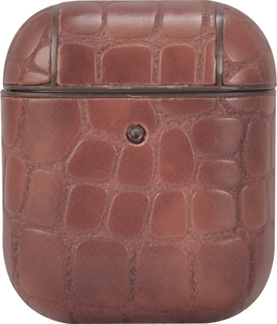 EU Product - AirPods Case AirBox Stone Pattern Dark Brown thumbnail