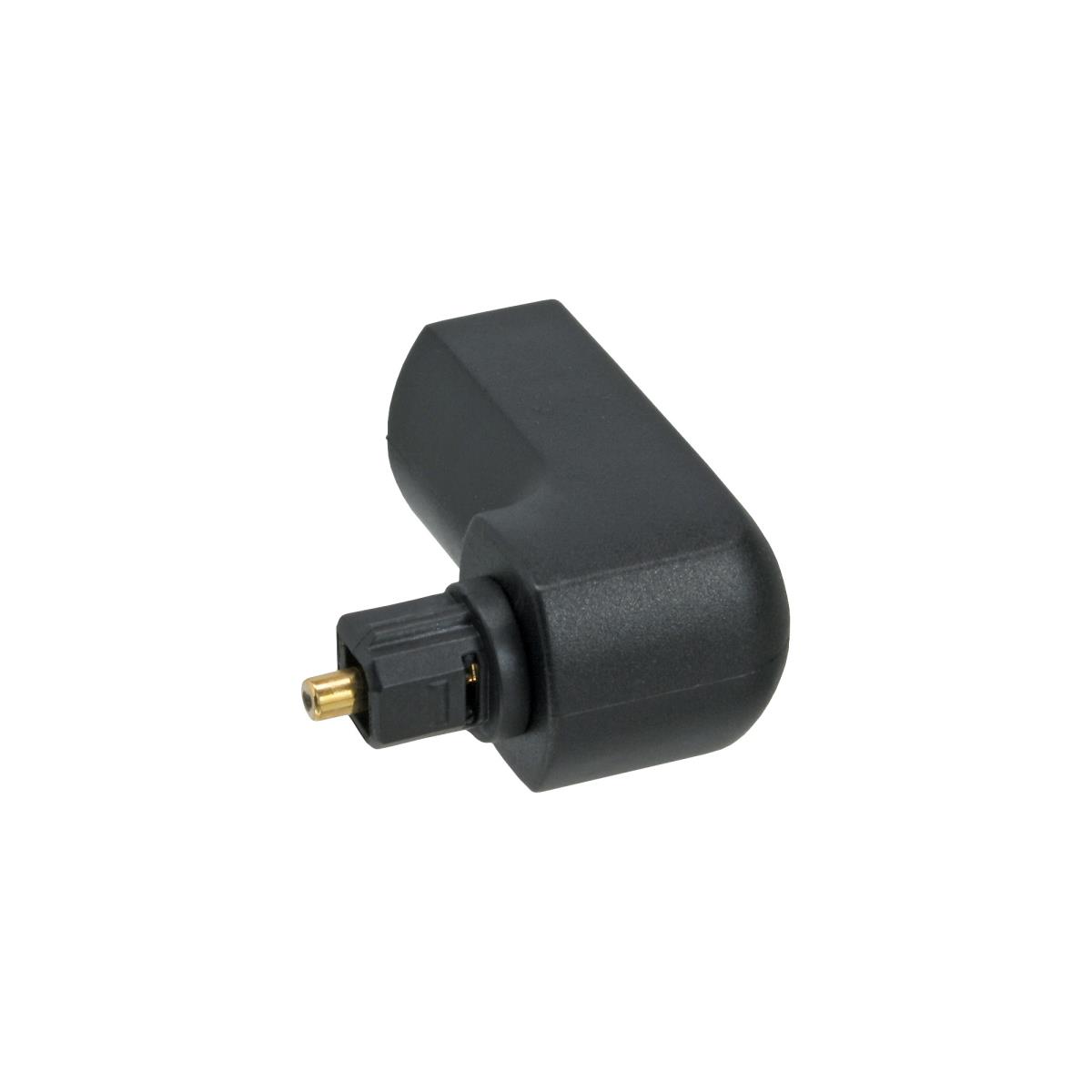 InLine Optical Audio Adapter Toslink male / female 90-� angled thumbnail