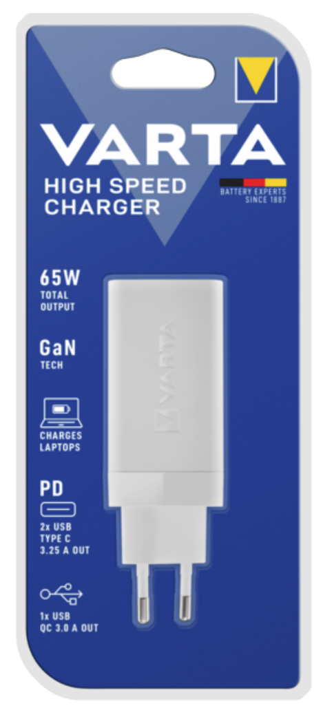 EU Product - Ladeger�t High Speed Charger 65W 2x USB-C 1x USB-A thumbnail