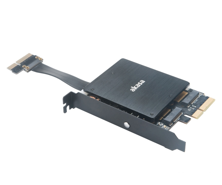 Akasa AK-PCCM2P-04 interface cards/adapter M.2 Internal thumbnail